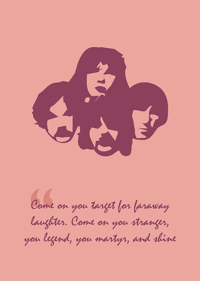 Pink Floyd Quote Digital Art By Ahmad Nusyirwan - Pixels