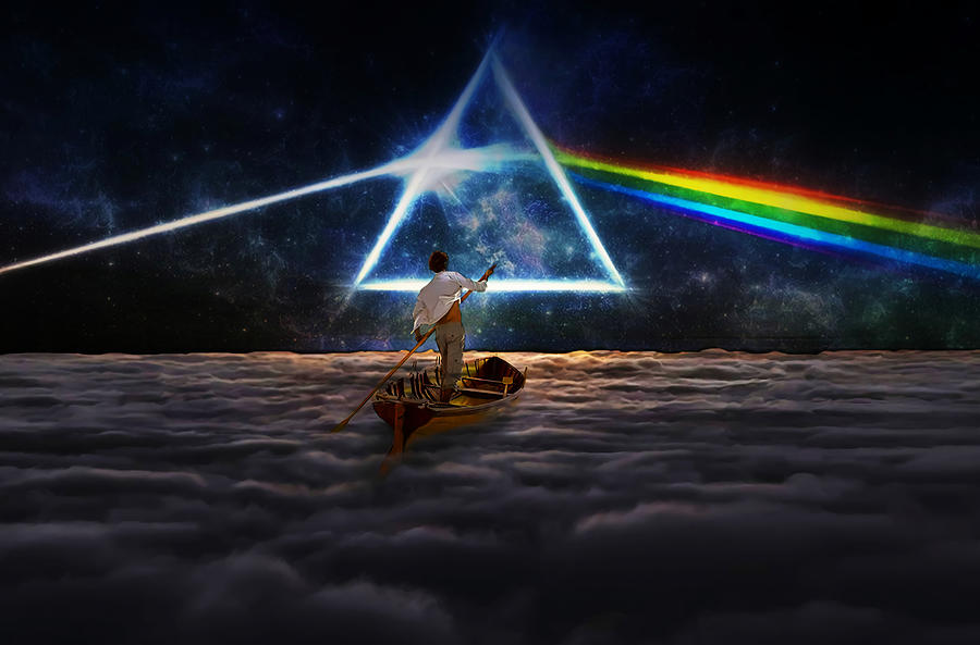 David Gilmour Digital Art - Pink Floyd by T Jas