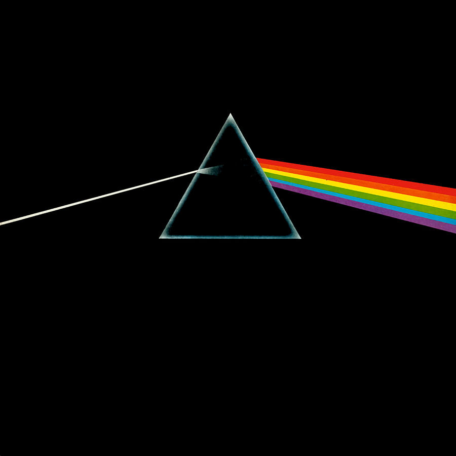 Pink Floyd The Dark Side of The Moon Album Painting by Alexandra Rebecca