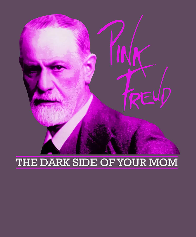 Roger Waters Digital Art - Pink Freud The Dark Side of your Mom by Thanittha Ritmetee