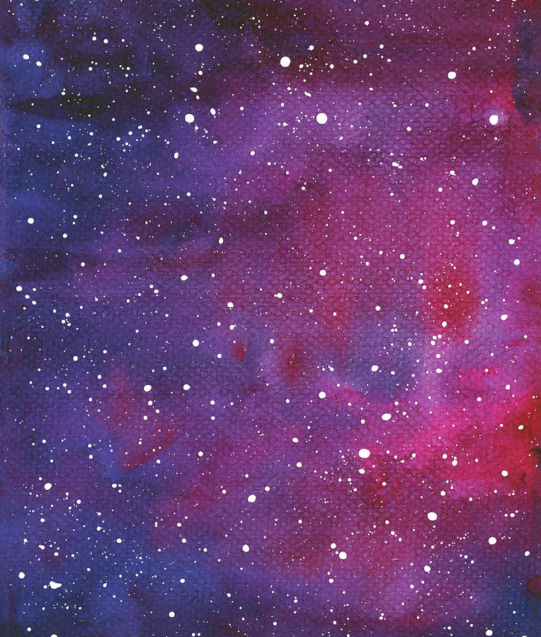 pink stars galaxy