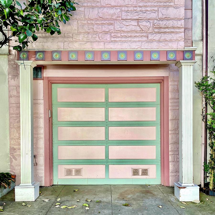 Pink Garage Photograph by Julie Gebhardt