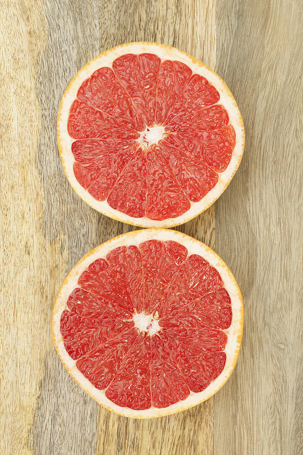 Pink Grapefruit Photograph by Andrew Dernie