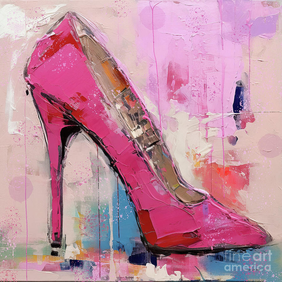 The Barbie Pump Painting by Tina LeCour