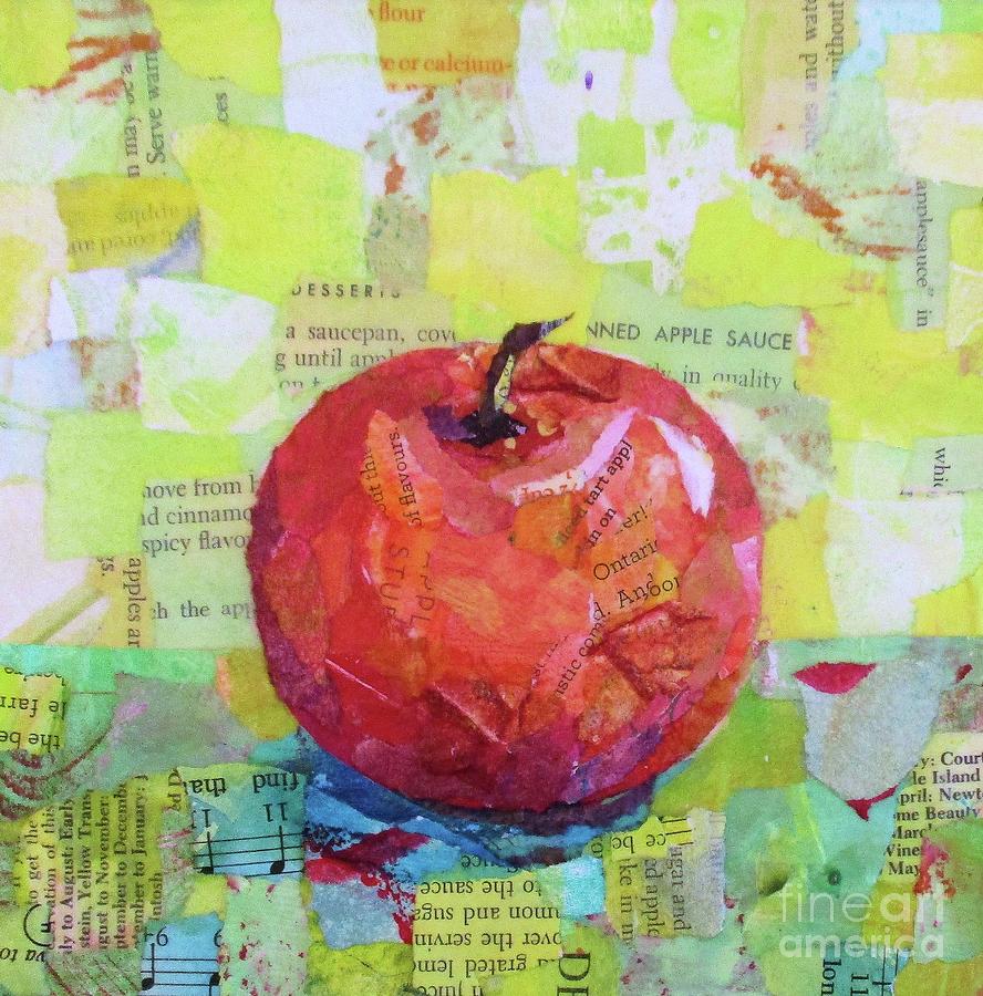 Pink Lady Apple Mixed Media by Patricia Henderson