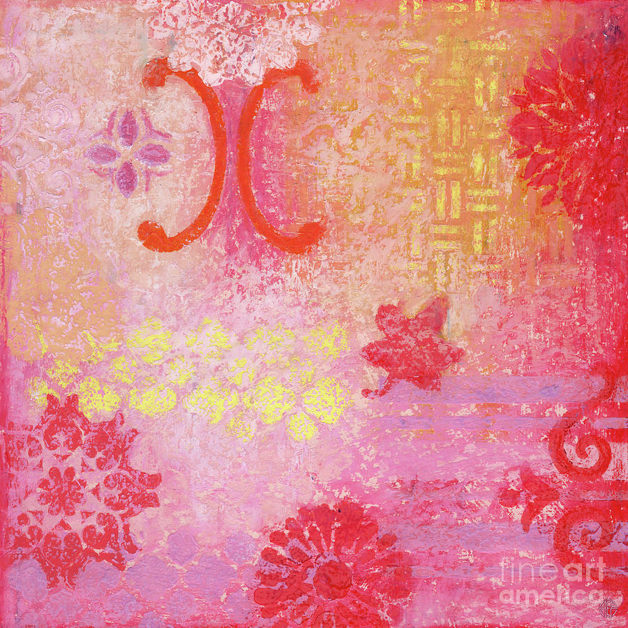 Pink Lady Magic Painting by Amy E Fraser