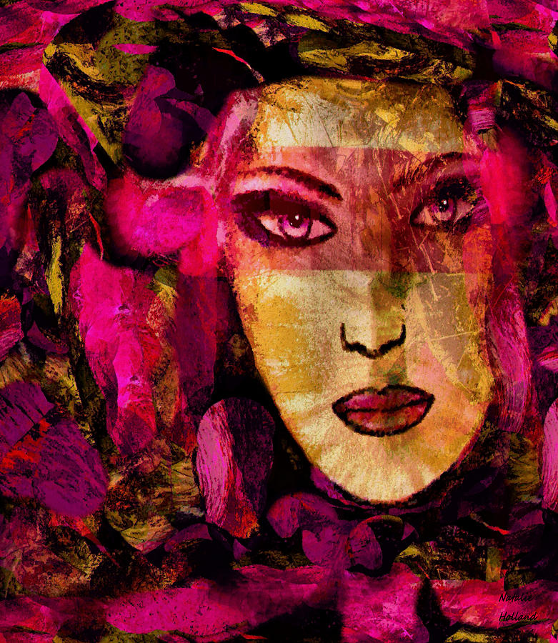 Pink Lady Painting by Natalie Holland