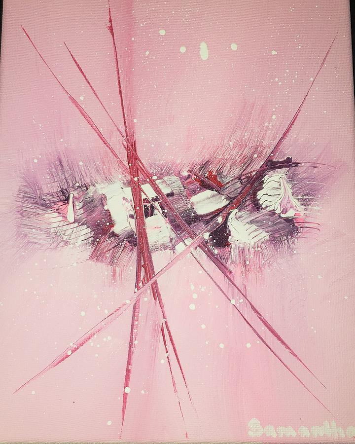 Pink Lady Painting by Samantha Latterner