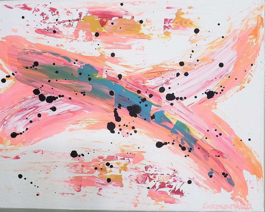 Pink Lemonade Painting by Samantha Latterner