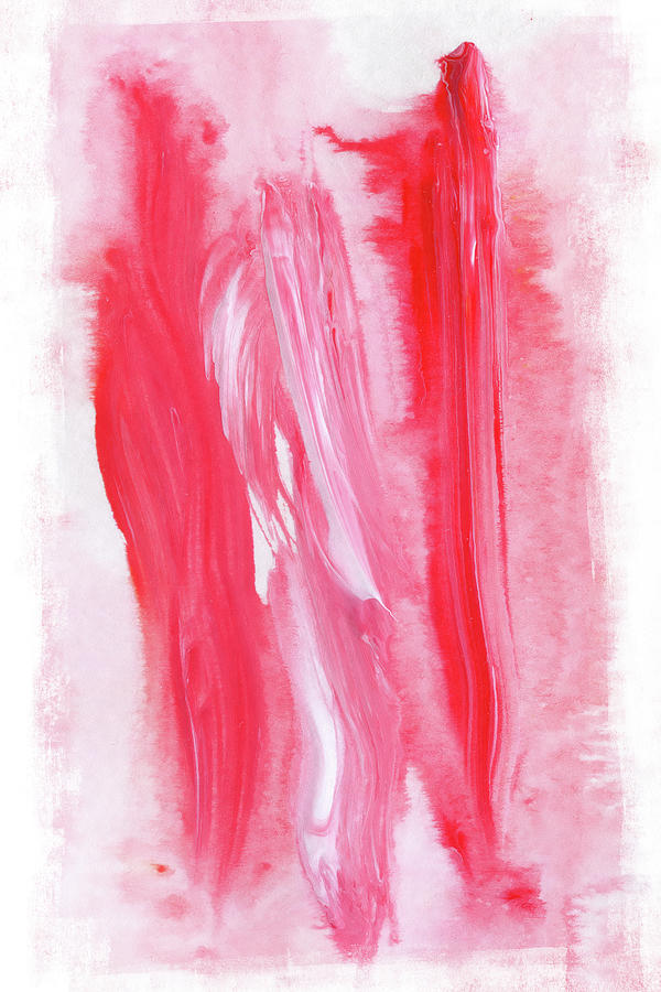 Pink Painting by Menega Sabidussi