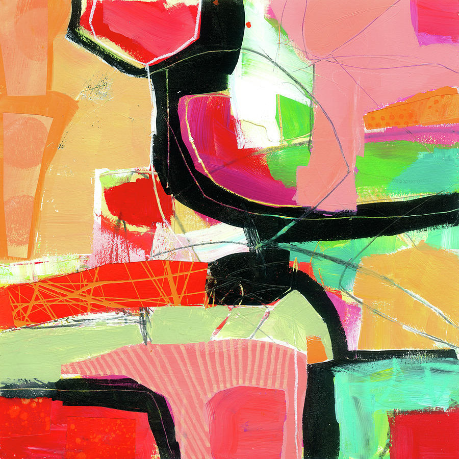 Pink Mess #1 Painting by Jane Davies Pink Mess #1 Painting by Jane Davies
