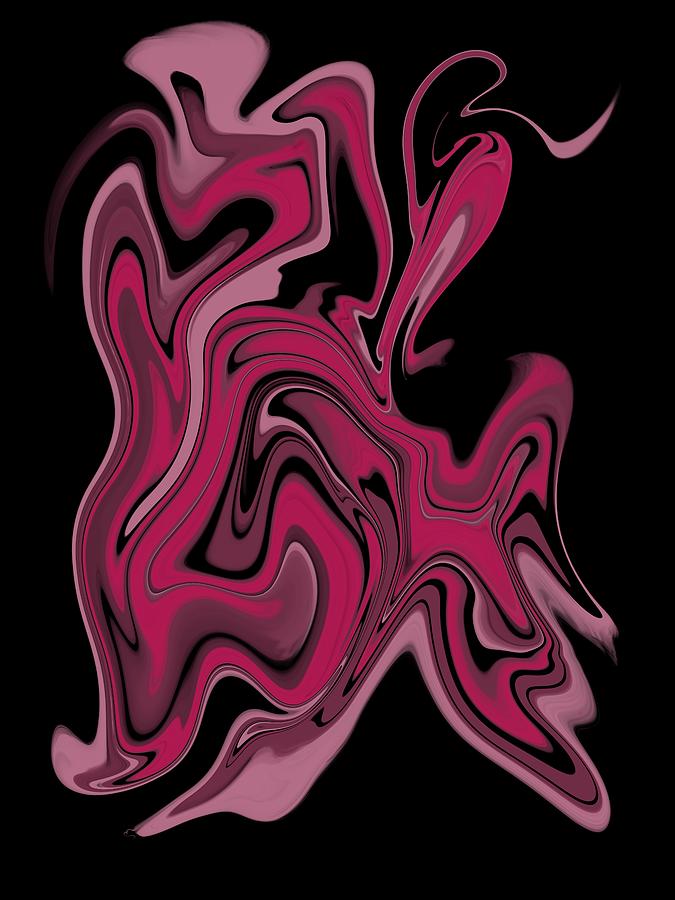 Pink Digital Art By Michelle Hoffmann Fine Art America