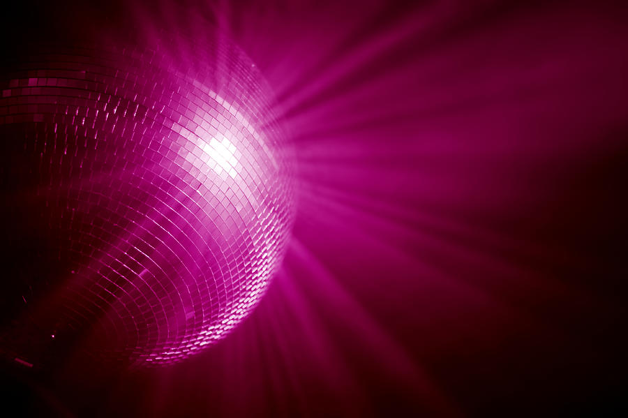 Pink Mirrorball Photograph by Freder