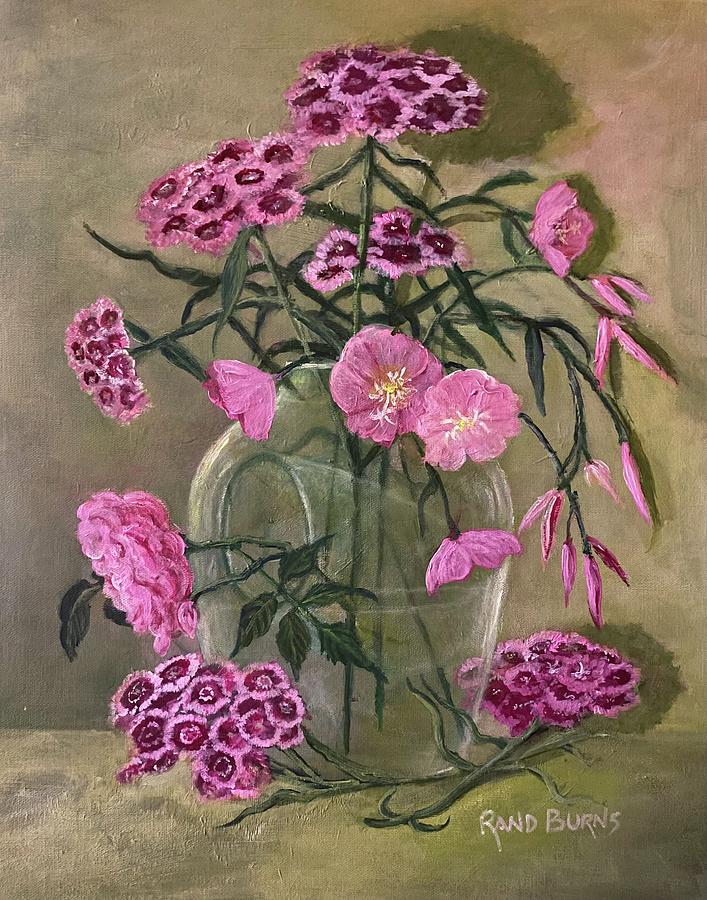 Pink Perfection Painting by Rand Burns