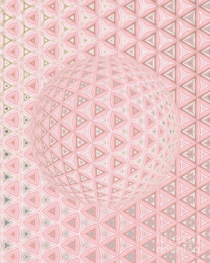 Pink Planet  Digital Art by Alexandra Vusir