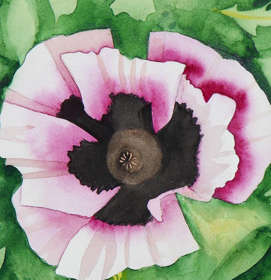 Pink Pretty Watercolor Painting by Kimberly Walker