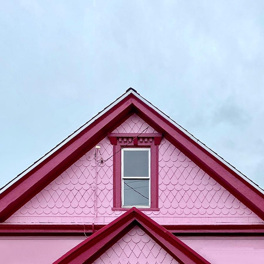 Pink Rooftop Photograph by Julie Gebhardt