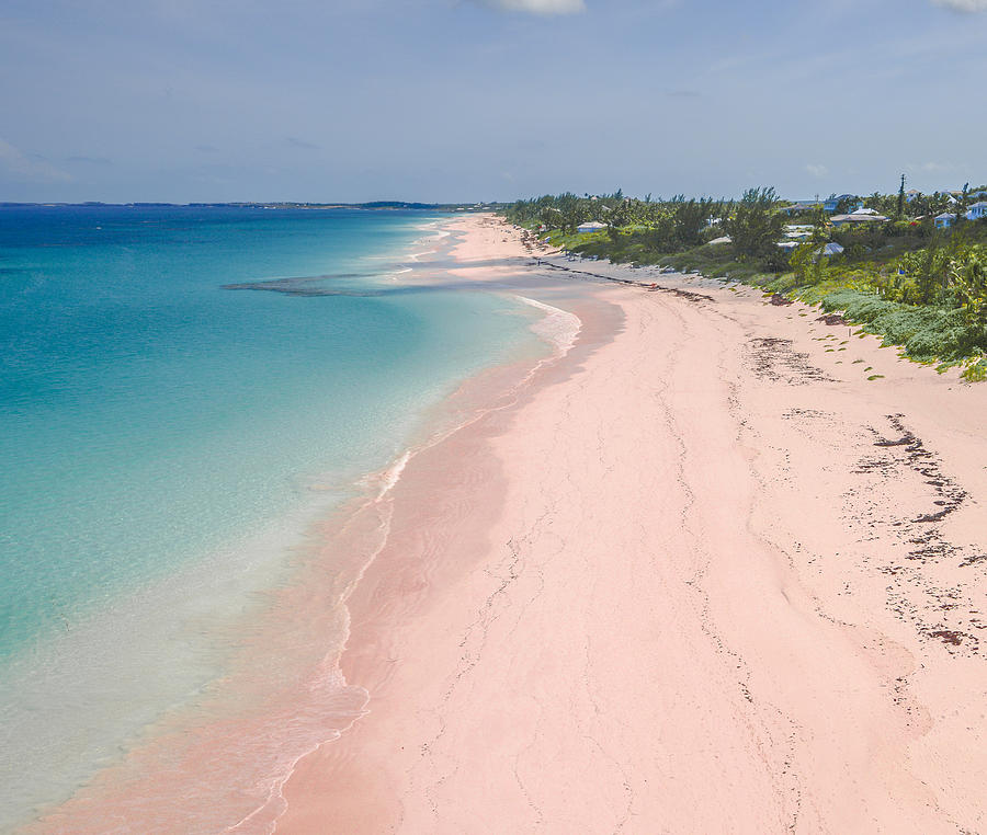 Pink Sand, Beach, Harbour Island, The Bahamas Photograph by SkyHighStudios