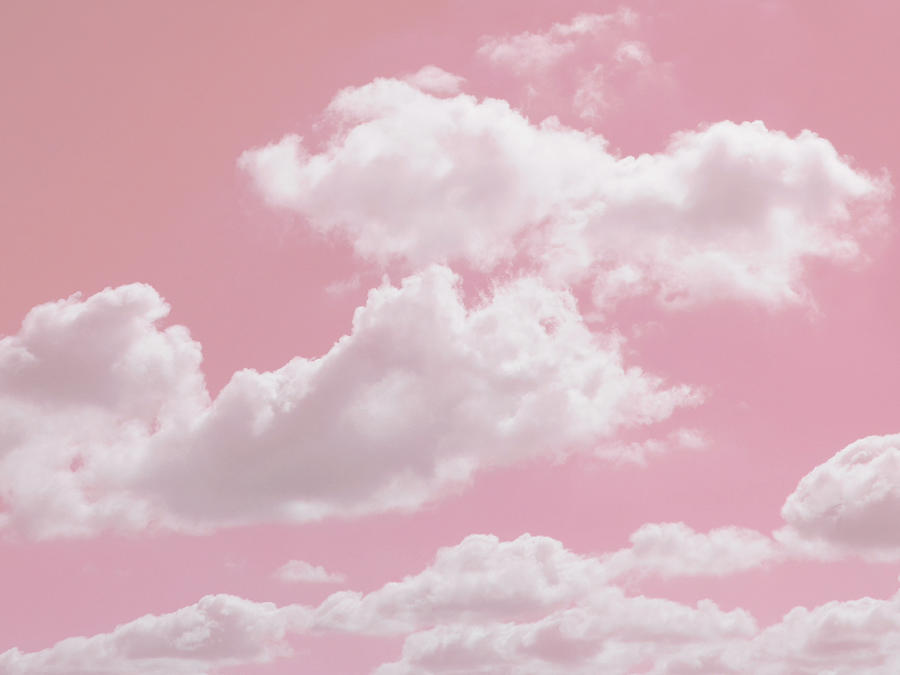 Pink Sky With Clouds 1 Photograph By Mick Flodin Pixels
