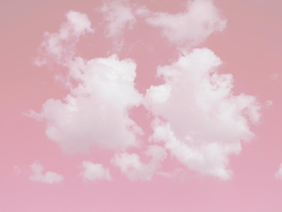 Pink Sky With Clouds 2 Photograph by Mick Flodin - Pixels