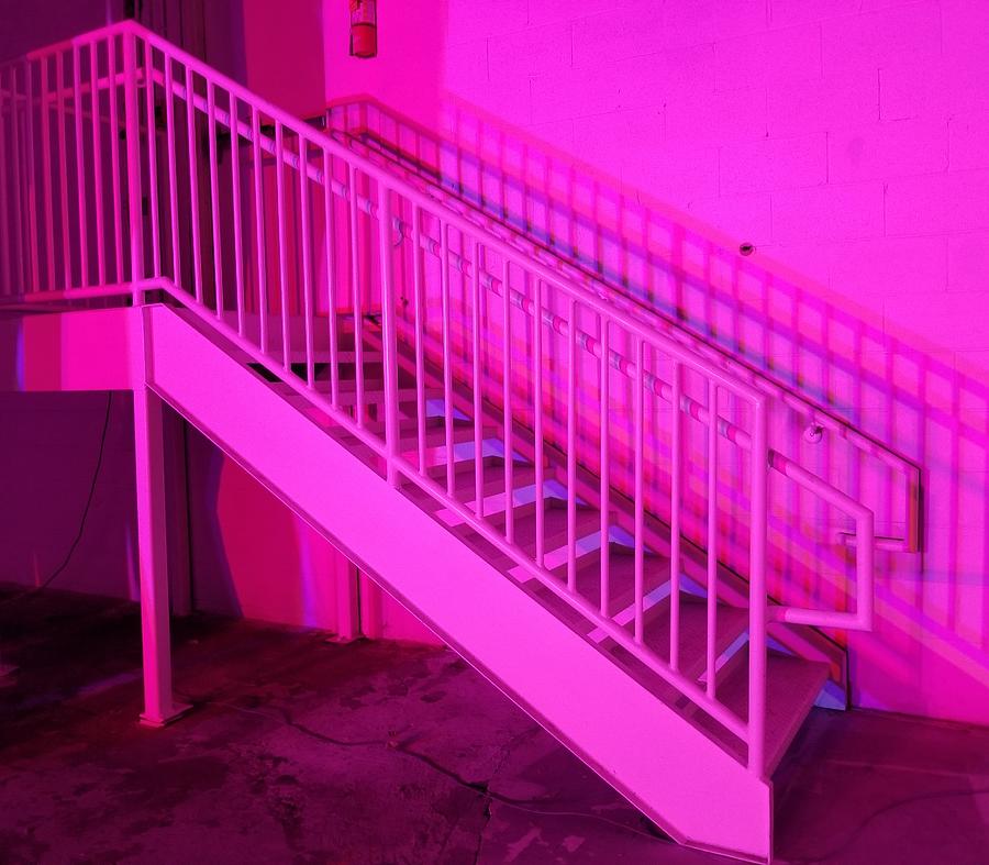 Pink Stairs Photograph by Doug Webster - Fine Art America