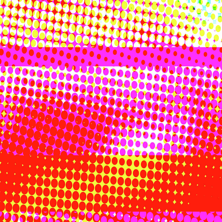 Pink Stripe Pattern Digital Art by Melinda Firestone-White