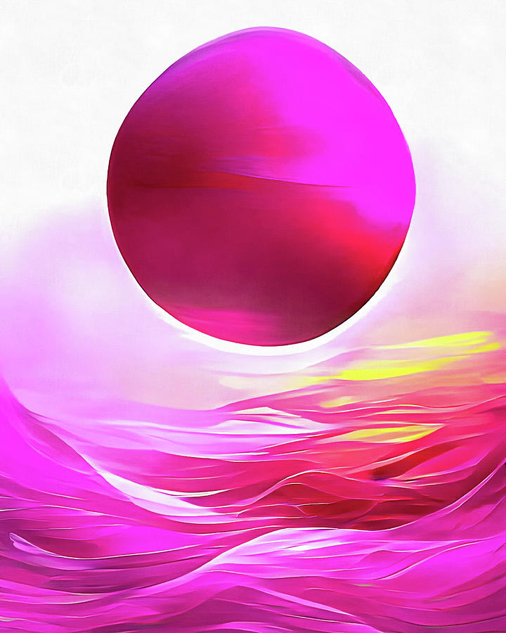Pink Sunset 01 Digital Art by Matthias Hauser