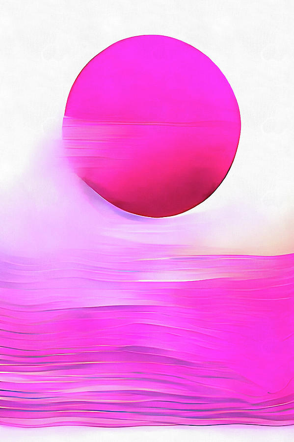 Pink Sunset 02 Digital Art by Matthias Hauser