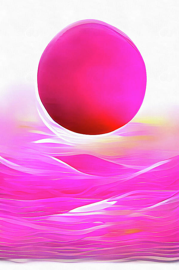 Pink Sunset 04 Digital Art by Matthias Hauser