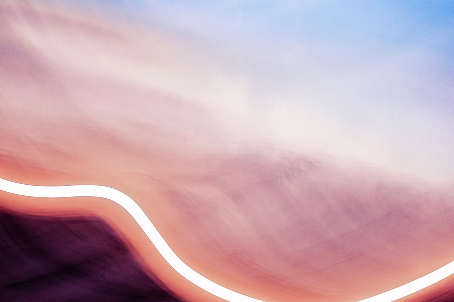 Pink Sunset Abstract #2 Photograph by Ada Weyland
