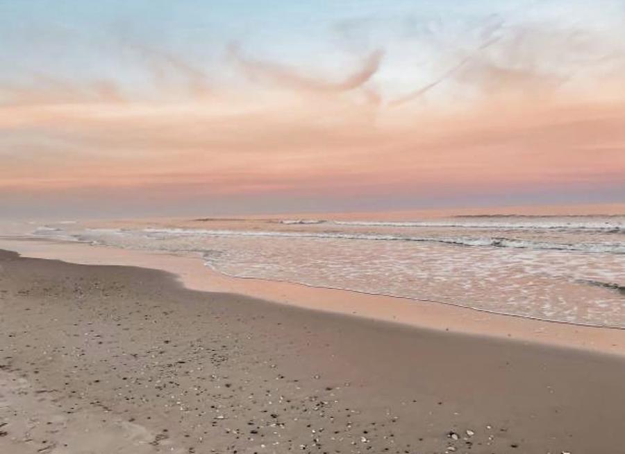 Pink Sunset at Corolla Beach OBX Photograph by Dara Massad - Fine Art ...