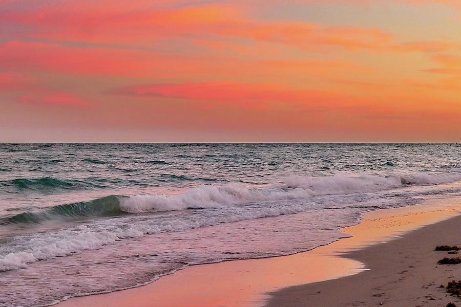 Pink Sunset, Florida Photograph by Lyuba Filatova