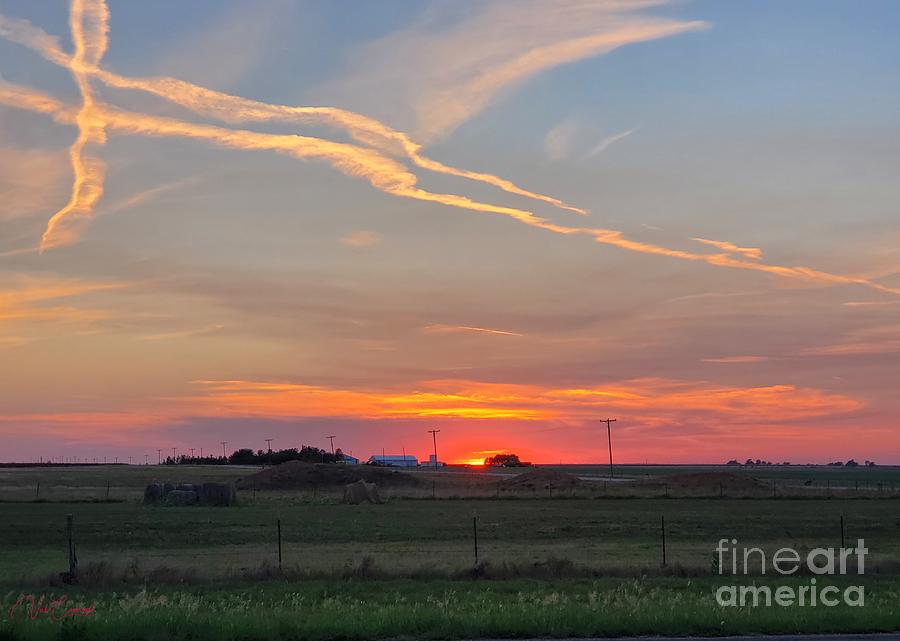 Pink Sunset Photograph by Val Conrad - Fine Art America