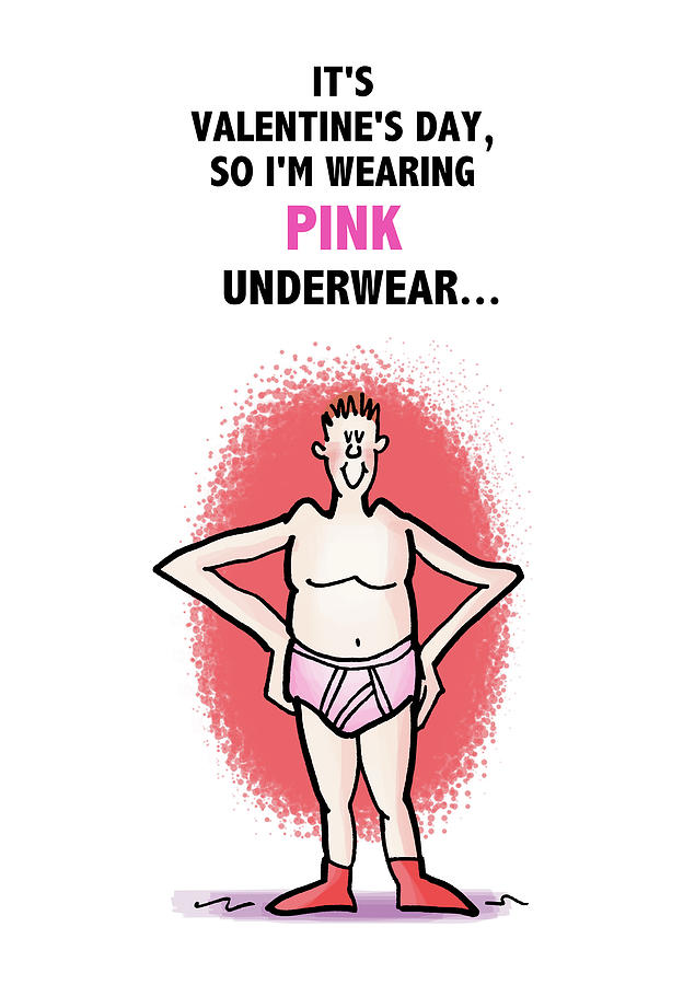 Pink Underwear Digital Art by Mark Armstrong