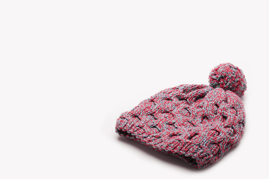 Pink wooly hat Photograph by Fbp