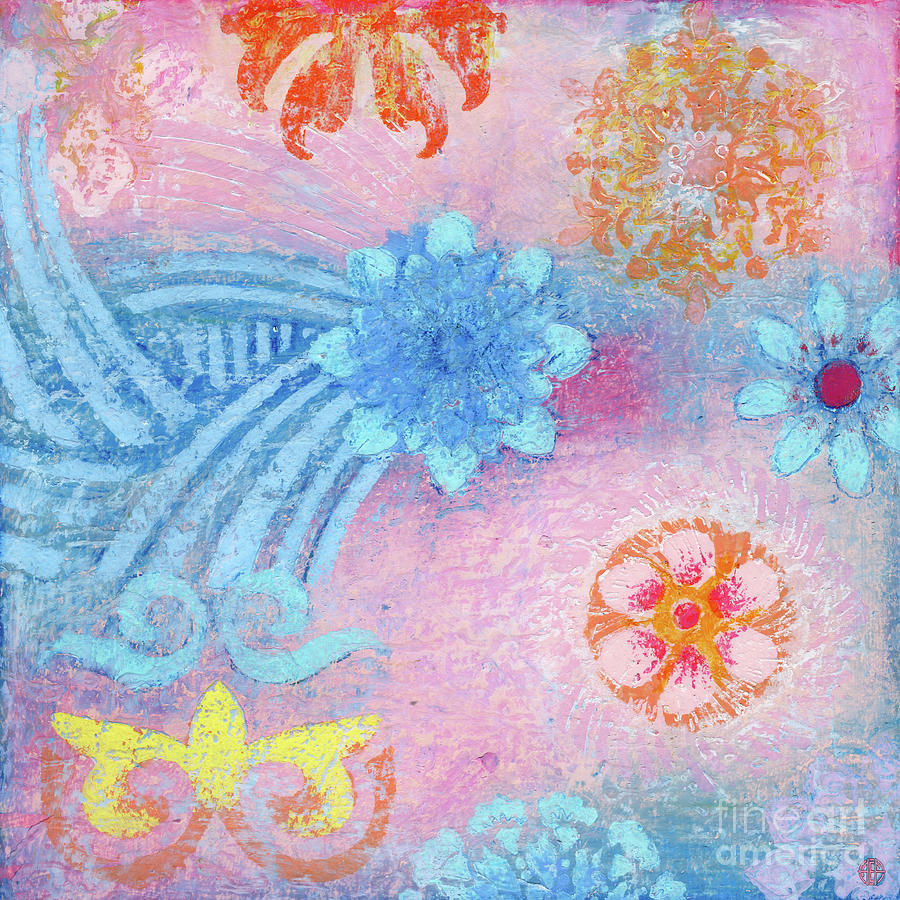 Pinkalicious Paradise Painting by Amy E Fraser
