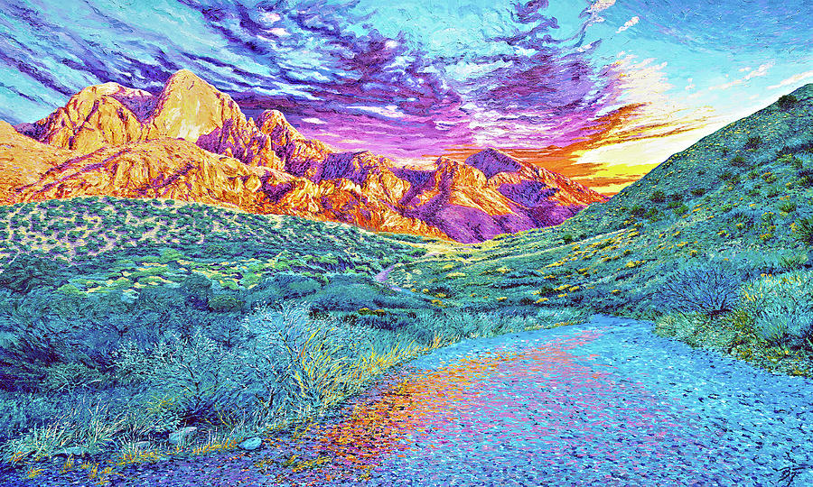 Pinnacle View Painting by Darien Bogart
