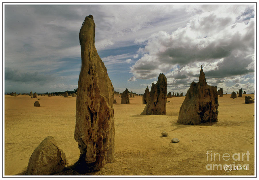 Pinnacles Desert Photograph by Klaus Jaritz