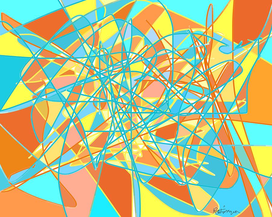 Pinwheel Digital Art by Ruth Harrigan Pinwheel Digital Art by Ruth Harrigan