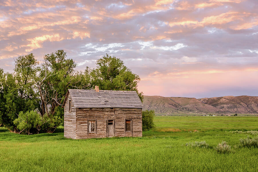 Pioneer Cabin Photograph By Anderson Outdoor Photos - Fine Art America