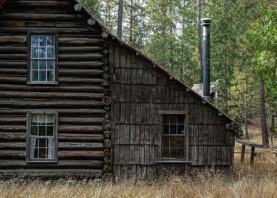Pioneer Cabin Photograph by Brett Harvey