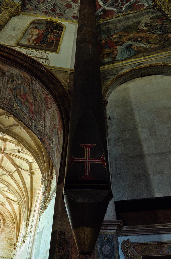 Pipe Artefact in the Convent of Christ. Tomar Photograph by Angelo DeVal