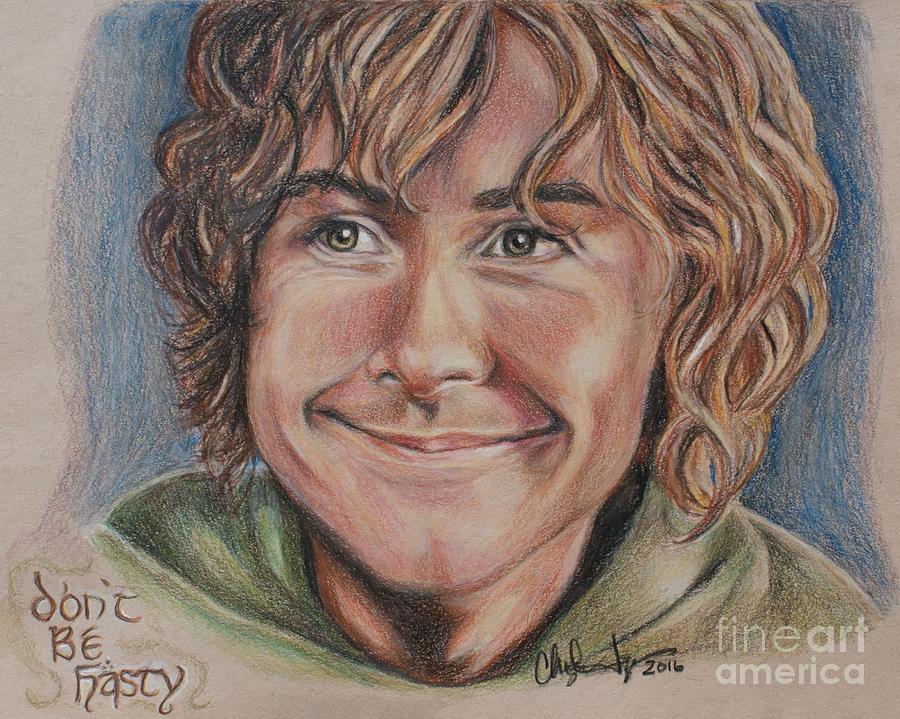 Pippin Drawing by Christine Jepsen