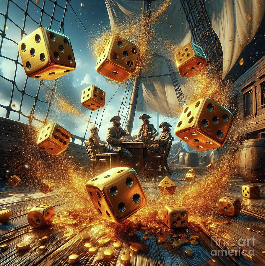Pirate Games 2 GP Digital Art by Bob Christopher