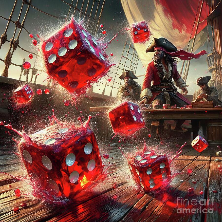 Pirate Games 3 GP Digital Art by Bob Christopher