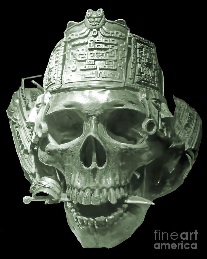 Pirate Skull and Dagger Photograph by D Hackett