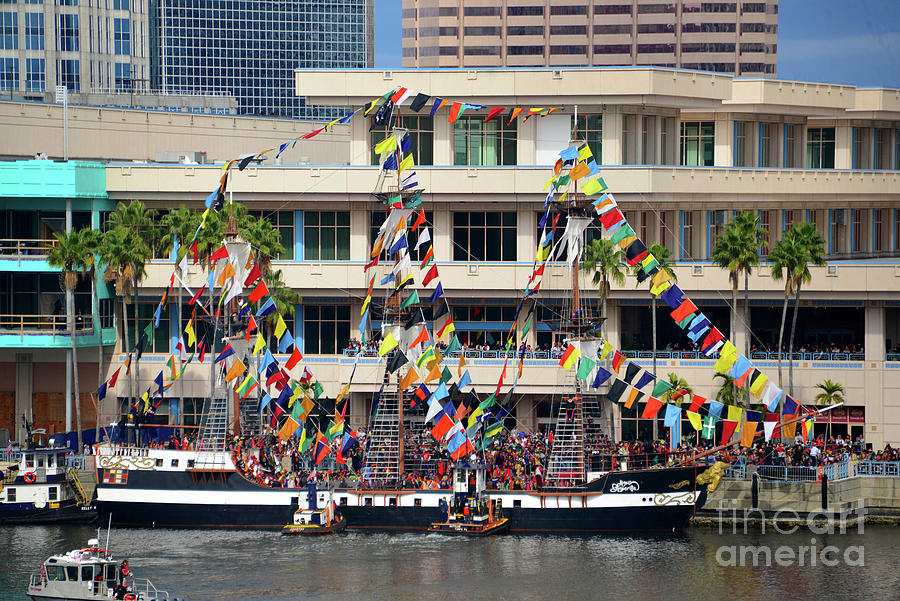 Pirates landing invasion 2023 Photograph by David Lee Thompson - Fine ...