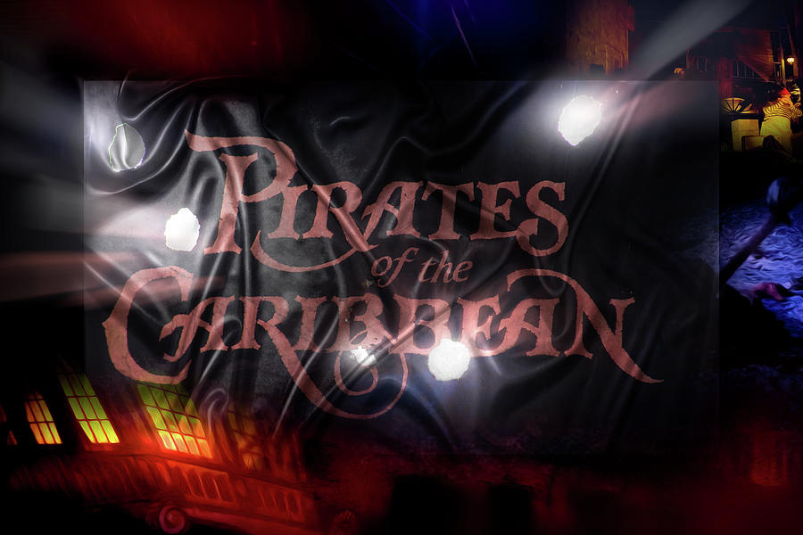 Pirates of the Caribbean Flag Photograph by Mark Andrew Thomas