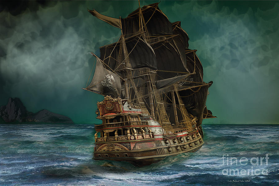 Pirates of the Caribbean Digital Art by Lutz Roland Lehn