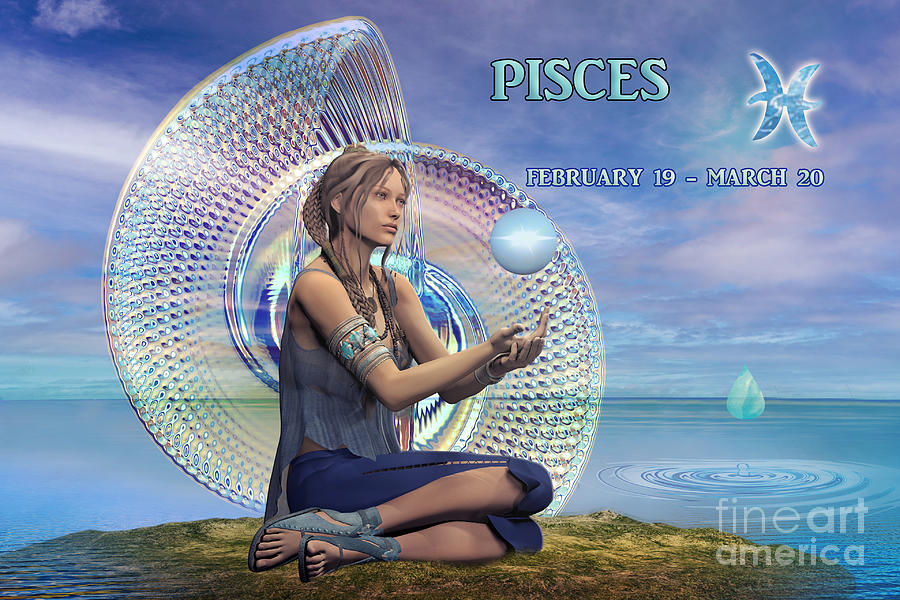 Pisces   ... Digital Art by Shadowlea Is